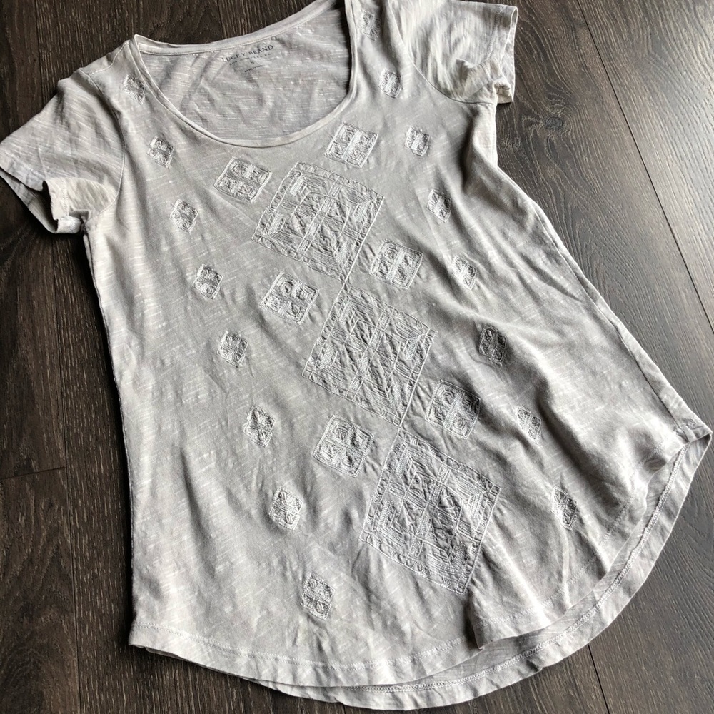 Luck brand tee